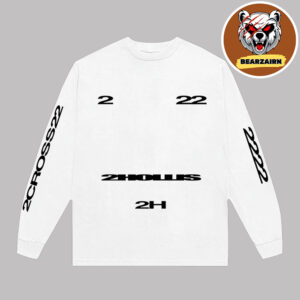 2 Hollis 2H White Unisex Longsleeve 2 Hollis 2H White Unisex Longsleeve