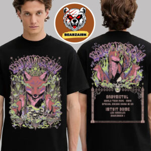 Babymetal World Tour 2025 2026 Pop Up Exclusive Tee Fox Chapel At Intuit Dome In Los Angeles On November 1 2025 Two Sided Unisex T-Shirt Babymetal World Tour 2025 2026 Pop Up Exclusive Tee Fox Chapel At Intuit Dome In Los Angeles On November 1 2025 Two Sided Unisex T-Shirt