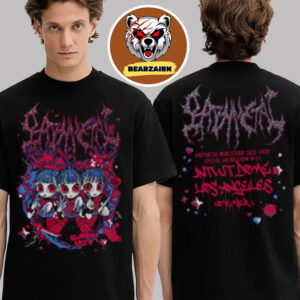 Babymetal World Tour 2025 2026 Pop Up Exclusive Tee KxAxWxAxIxI Intuit Dome In Los Angeles On November 1 2025 Two Sided Unisex T-Shirt Babymetal World Tour 2025 2026 Pop Up Exclusive Tee KxAxWxAxIxI Intuit Dome In Los Angeles On November 1 2025 Two Sided Unisex T-Shirt