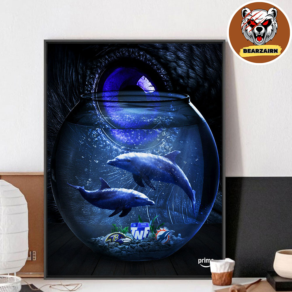 Baltimore Ravens Vs Miami Dolphins Matchup Game Day NFL 2025 Home Decor Poster Canvas Baltimore Ravens Vs Miami Dolphins Matchup Game Day NFL 2025 Home Decor Poster Canvas