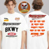 Breakaway Festival 2026 Merch Tee National Tour World Champions Shcedule Black Two Sided Unisex T-Shirt