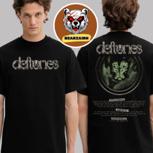 Deftones Merch Tee 2025 North American Tour Europe Uk Tour And South American Tour Schedue The Private Music Album Cover Two Sided Unisex T-Shirt