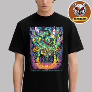 Dirty Heads Halloween Show Poster In Atlantic City NJ At Ocean Casino Resort On October 31 2025 Unisex T-Shirt Dirty Heads Halloween Show Poster In Atlantic City NJ At Ocean Casino Resort On October 31 2025 Unisex T-Shirt
