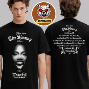 Doechii LFTS Tour Tee Live For The Swamp Tour 2025 Schedule Two Sided Unisex T-Shirt