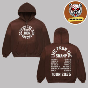 Doechii Merch The Don Gators Live From The Swamp Tour 2025 Dates List Unisex Zip Hoodie