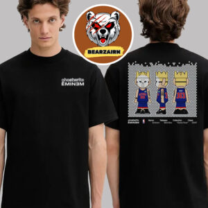 Eminem X Ghostwrite X NBA Game Face Limited Merch Two Sided Unisex T-Shirt