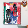 Scuderia Ferrari SF-25 Formula 1 US Grand Prix 2025 Circuit Of The Americas Austin Texas On October 17-19 2025 Home Decor Poster Canvas