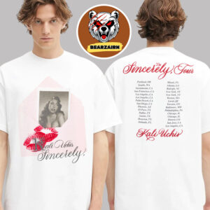Kali Uchis Sincerely Tour 2025 Schedule Envelope Two Sided Unisex T-Shirt