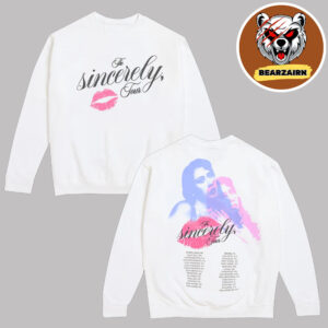 Kali Uchis Sincerely Tour 2025 Schedule Unisex Sweater Shirt