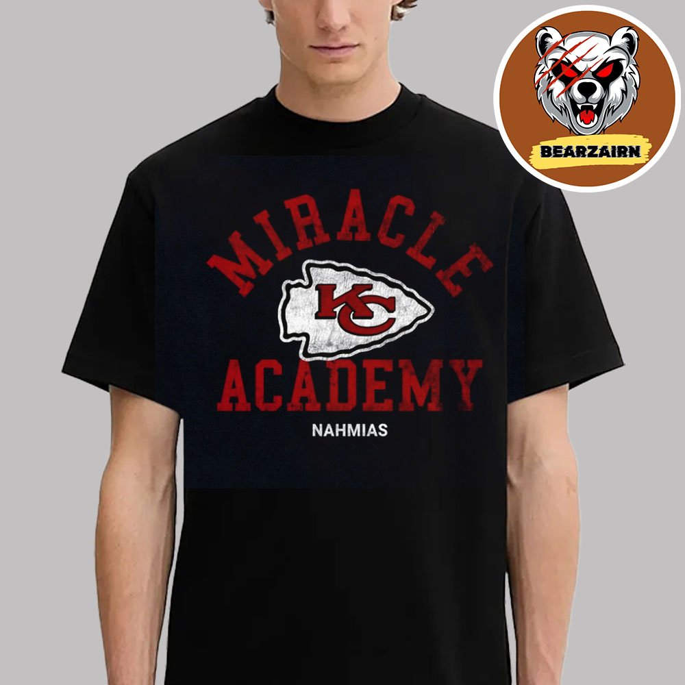 Kansas City Chiefs NFL Miracle Academy Unisex T-Shirt Kansas City Chiefs NFL Miracle Academy Unisex T-Shirt