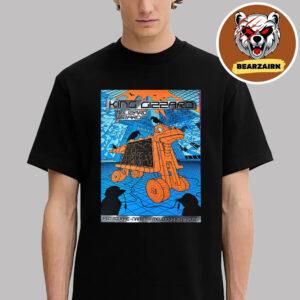 King Gizzard And the Lizard Wizard Limited Poster In Naarm Melbourne At Fed Square On October 24 2025 Unisex T-Shirt King Gizzard And the Lizard Wizard Limited Poster In Naarm Melbourne At Fed Square On October 24 2025 Unisex T-Shirt