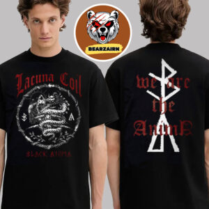 Lacuna Coil Merch Tee We Are The Anima Two Sided Unisex T-Shirt
