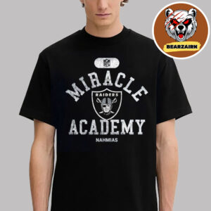 Las Vegas Raiders Miracle Academy NFL Unisex T-Shirt Las Vegas Raiders Miracle Academy NFL Unisex T-Shirt