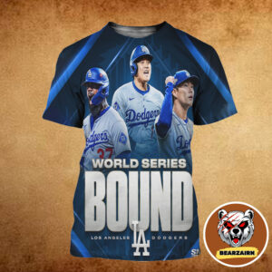 Los Angeles Dodgers Are Headed Back To The World Series MLB Postseason 2025 All Over Print Shirt