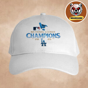 Los Angeles Dodgers Are MLB National League Champions 2025 Logo LA Classic Cap Hat Snapback