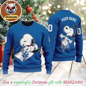 Los Angeles Dodgers Snoopy MLB 2025 Christmas Ugly Sweater