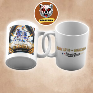 Los Angeles Dodgers Vs Toronto Blue Jays Matchup Game 5 MLB World Series 2025 Ceramic Mug