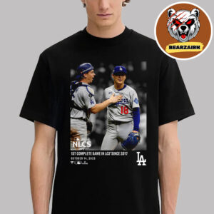 Los Angeles Dodgers Yoshinobu Yamamoto 2025 NLCS MLB  On October 14 2025 Unisex T-Shirt