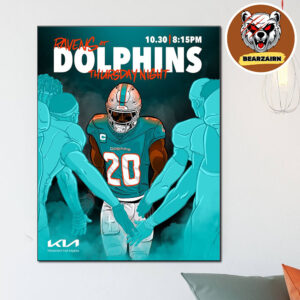 Miami Dolphins Vs Baltimore Ravens Matchup Game Day NFL 2025 Home Decor Poster Canvas Miami Dolphins Vs Baltimore Ravens Matchup Game Day NFL 2025 Home Decor Poster Canvas