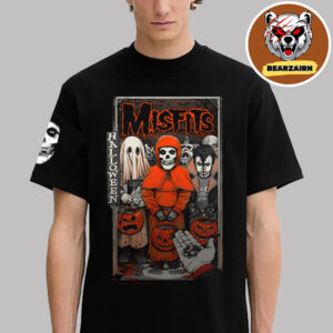 Misfits X Rockalibia Limited Edition Tee Halloween Trick Or Treat 2025 Unisex T-Shirt