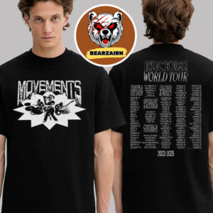 Movements Merch Tee Ruckus World Tour 2023 2025 Two Sided Unisex T-Shirt