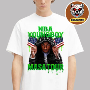 NBA Young Boy Merch Tee Masa Tour 2025 Unisex T-Shirt