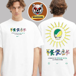 Nike X Grateful Dead X Oregon Ducks Friend Of The Ducks Two Sided Unisex T-Shirt