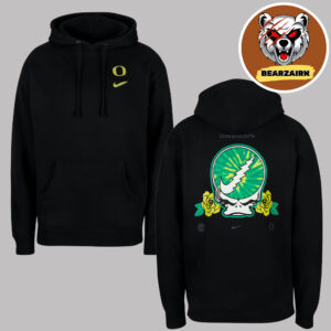 Nike X Grateful Dead X Oregon Ducks Oregon Nike College Unisex Hoodie