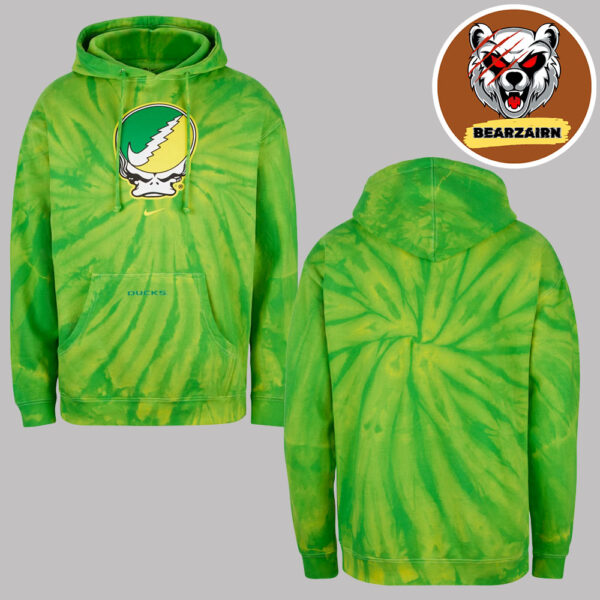 Nike X Grateful Dead X Oregon Ducks Steal Your Duck NCAA Unisex Hoodie