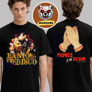 Panic At The Disco Merch Tee When We Were Young Festival 2025 At Las Vegas Festival Grounds On October 18th And 19th 2025 Two Sided Unisex T-shirt