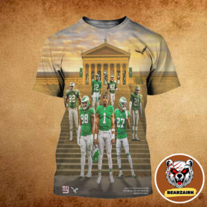 Philadelphia Eagles Vs New York Giants Game Day NFL 2025 All Over Print Shirt