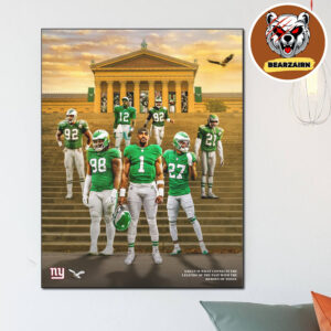Philadelphia Eagles Vs New York Giants Game Day NFL 2025 Home Decor Poster Canvas