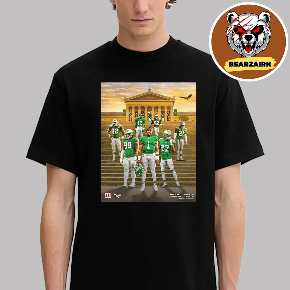 Philadelphia Eagles Vs New York Giants Game Day NFL 2025 Unisex T-Shirt Philadelphia Eagles Vs New York Giants Game Day NFL 2025 Unisex T-Shirt