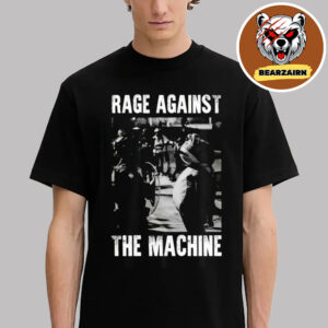 Rage Against The Machine Frog Black White Unisex T-Shirt
