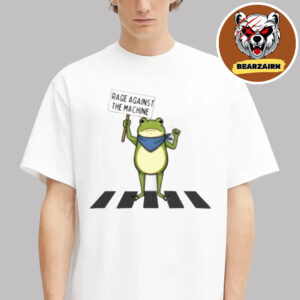 Rage Against The Machine The Frog Artwork Anti Fascism Portland Unisex T-Shirt