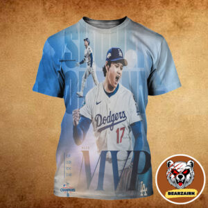 Shohei Ohtani Los Angeles Dodgers Is 2025 NLCS MVP 6IP 0ER 10K 3HR All Over Print Shirt