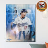 Los Angeles Dodgers Are 2025 NLCS Champions Home Decor Poster Canvas