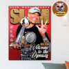 Slam 259 Gold Metal Cover Poster Aja Wilson Welcome To The Dynasty 2025 WNBA Champions Home Decor Poster Canvas