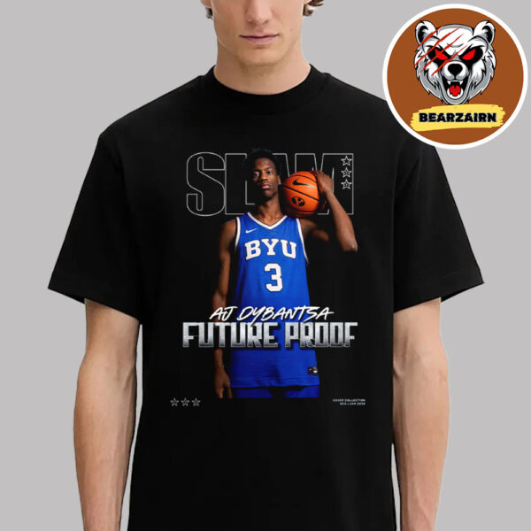 Slam 259 Cover Tee AJ Dybantsa Future Proof BYU Cougars Unisex T-Shirt