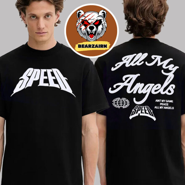 Speed Band Orlando FL 2025 Merch Tee All My Angels Two Sided Unisex T-Shirt