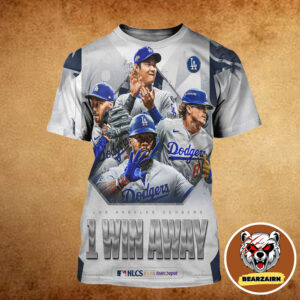 The Los Angeles Dodgers Are One Win Away From The National League NLCS MLB 2025 All Over Print Shirt