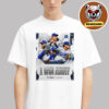 The Los Angeles Dodgers Are One Win Away From The National League NLCS MLB 2025 Unisex T-Shirt