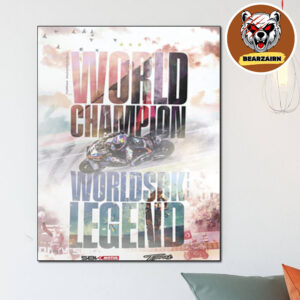 Toprak Razgatlioglu Is 2025 World Champion WorldSBK Legend BMW Home Decor Poster Canvas