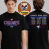 Toronto Blue Jays 2025 American League Champions Franklin Unisex T-Shirt