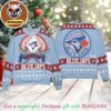 Toronto Blue Jays 2025 Grinch Xmas Day Ugly Christmas Sweater For Family Toronto Blue Jays 2025 Grinch Xmas Day Ugly Christmas Sweater For Family