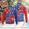 Toronto Blue Jays MLB Gold Logo Champions World Series 2025 Ugly Christmas Sweater Toronto Blue Jays MLB Gold Logo Champions World Series 2025 Ugly Christmas Sweater