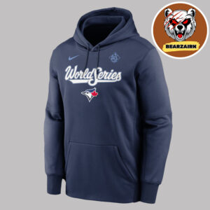 Toronto Blue Jays Nike 2025 World Series Collection Therma Fleece Unisex Hoodie