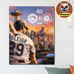 Toronto Blue Jays Vs Seattle Mariners Game 3 Matchup MLB 2025 ALCS Home Decor Poster Canvas