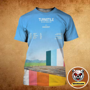 Turnstile The Never Enough Tour 2025 In Australia And New Zealand Schedule All Over Print Shirt