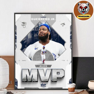 Vladimir Guerrero Jr Toronto Blue Jays Is MVP ALCS Series 2025 Home Decor Poster Canvas
